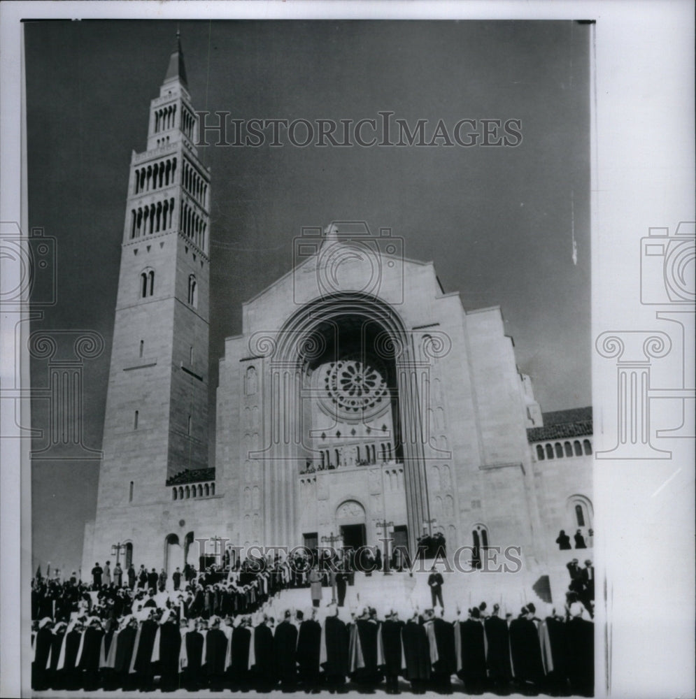 1959, Immaculate Conception Dedicating faith - RRU61247 - Historic Images