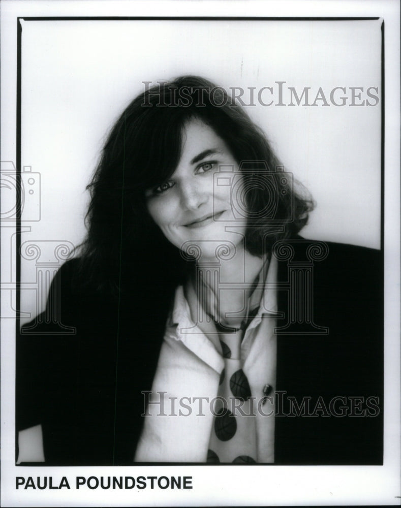 1996 Press Photo Paula Poundstone American comedian - Historic Images