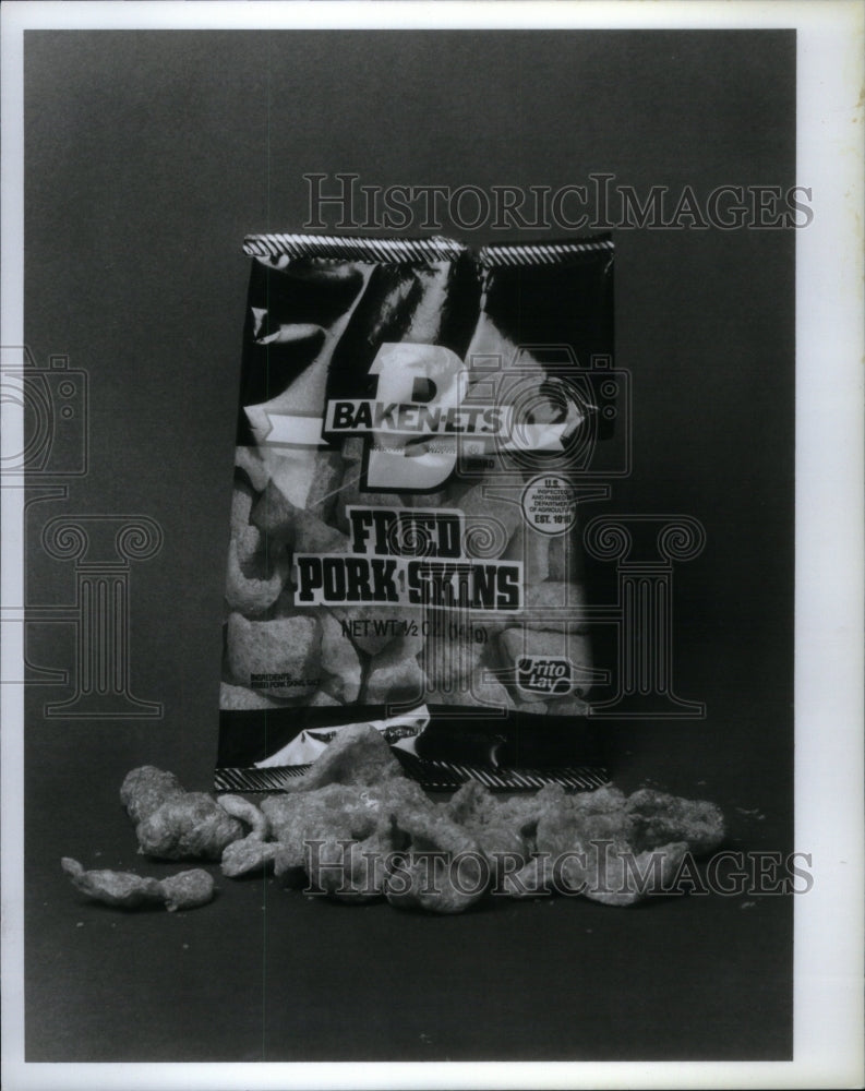 1988, Picture Shows Linda Robak Pork Skins - RRU61493 - Historic Images