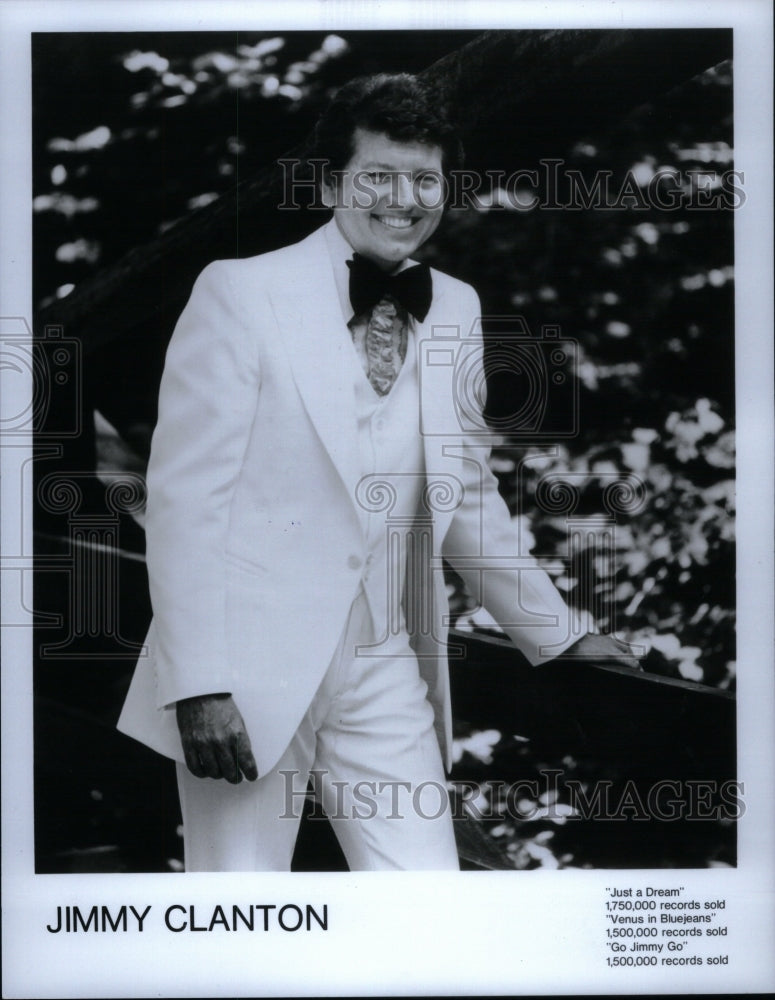 1981, Jimmy Clanton Singer - RRU61611 - Historic Images