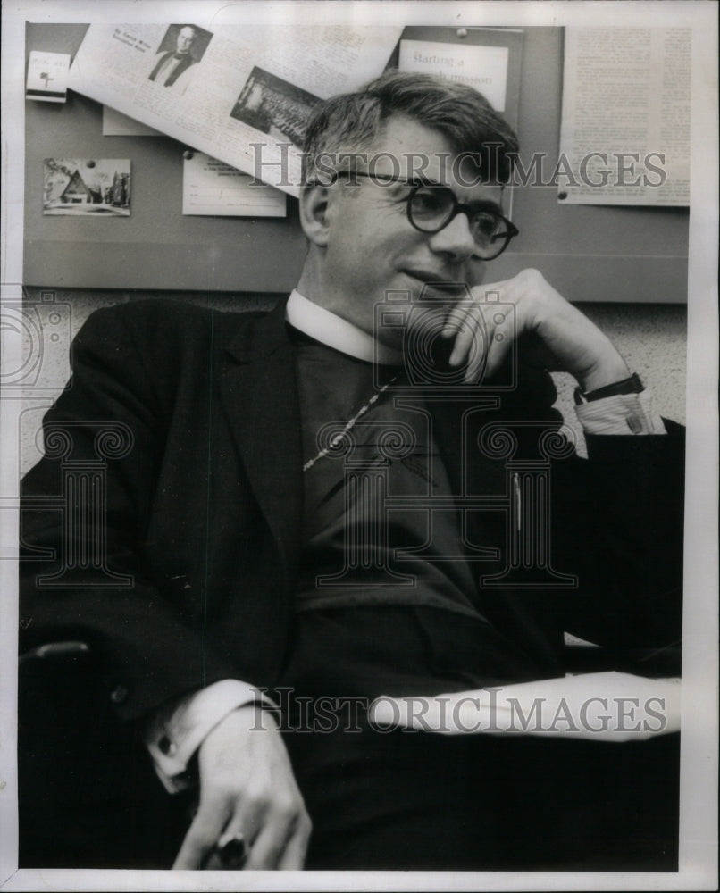 1961 Edward Wickham British Clergyman - Historic Images