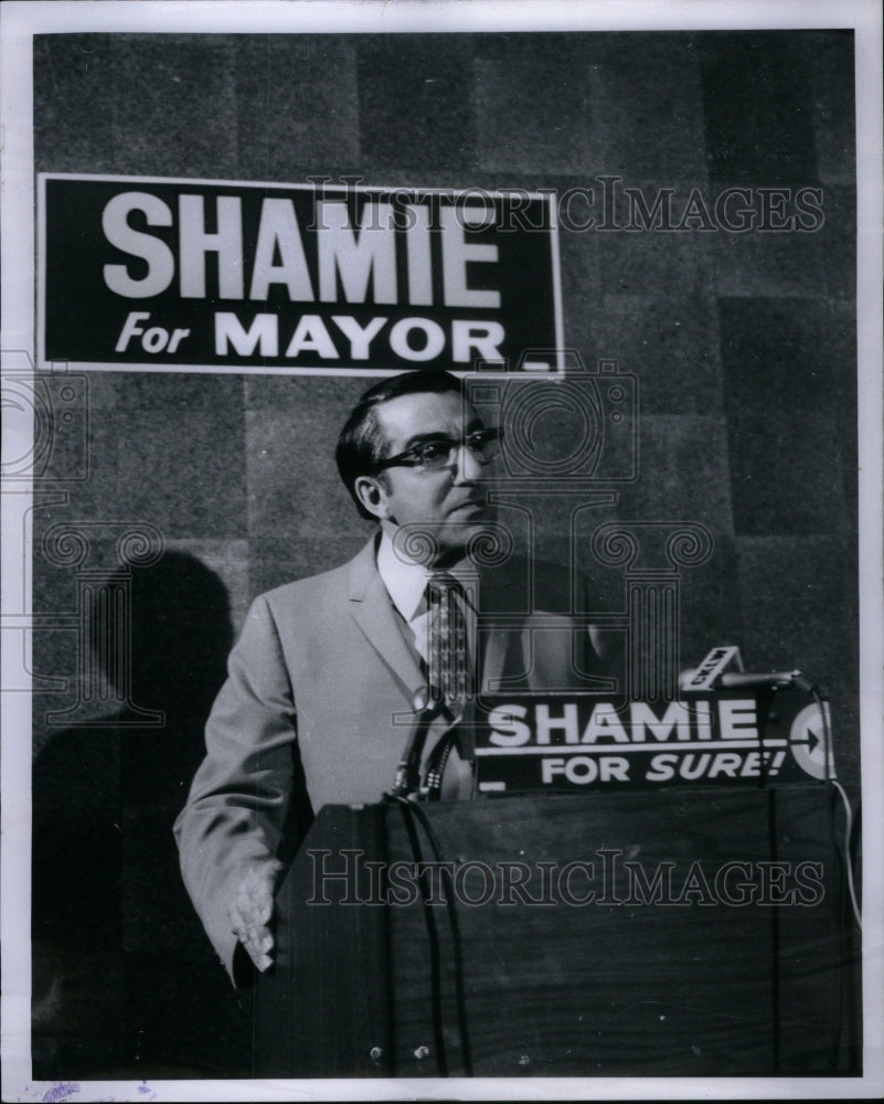 1969, Walter C. Shamie for Mayor - RRU61955 - Historic Images