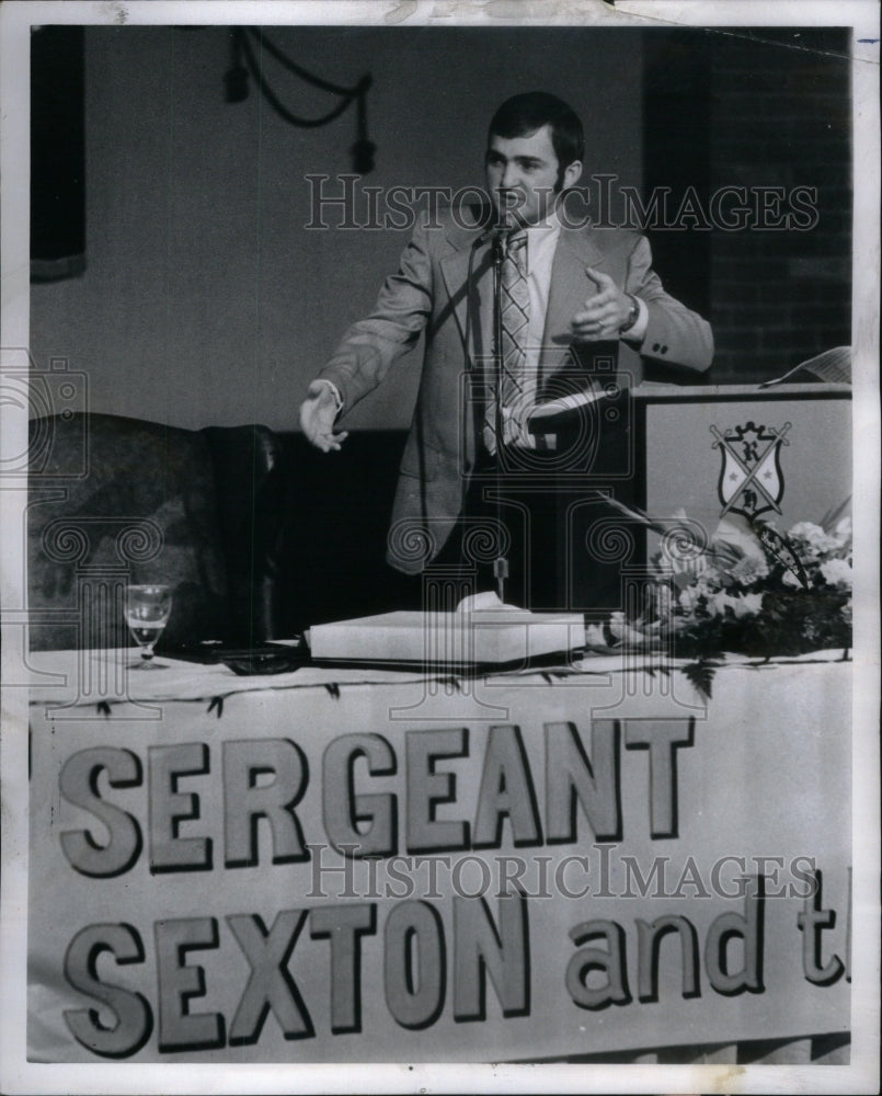 1971 Sergeant John Sexton Army Officer - Historic Images