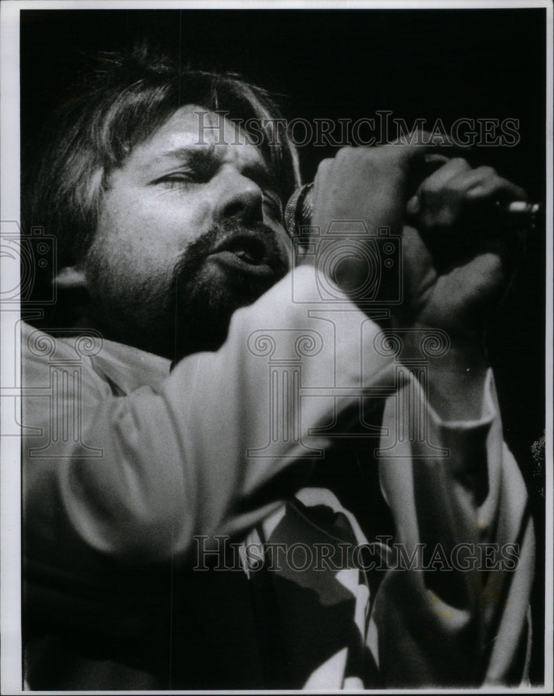 1987 Press Photo Bob Seger Singer SongWriter Guitarist - Historic Images