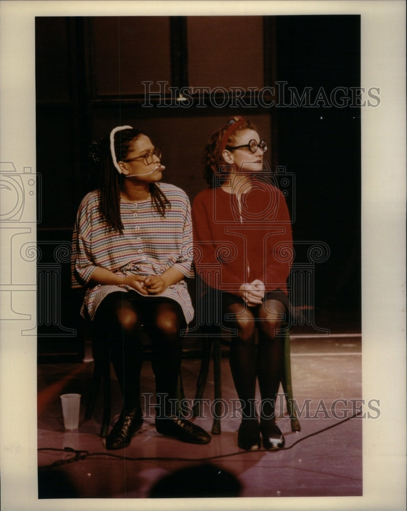 1995, Jackie Purtan Angela Shelton Second - RRU62215 - Historic Images