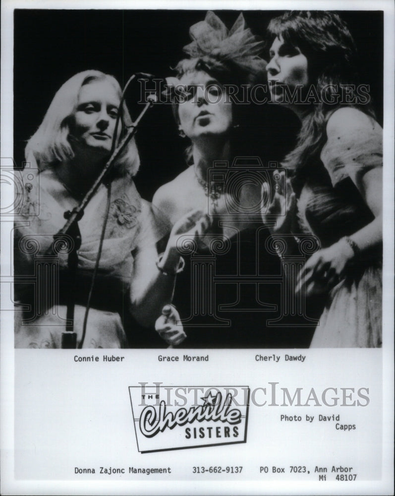 1989 Press Photo Chenille Sisters American Folk Band - Historic Images