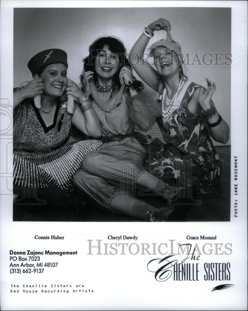 1993 Press Photo Chenille Sisters American Folk Band - Historic Images