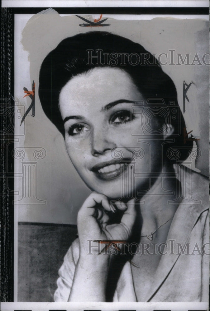 1958 Cathy Old Daughter  Bob Crosby Smile - Historic Images