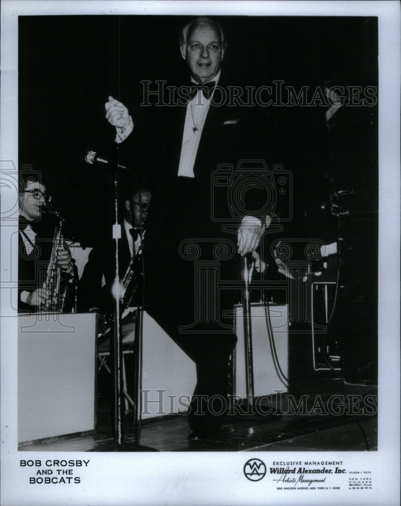 1980 Press Photo Bob Crosby Entertainer Vocalist BobCat - RRU62297 - Historic Images