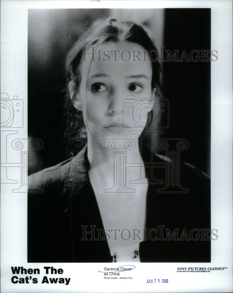 2002 Press Photo Garance Clavel Film stage Actress US - Historic Images