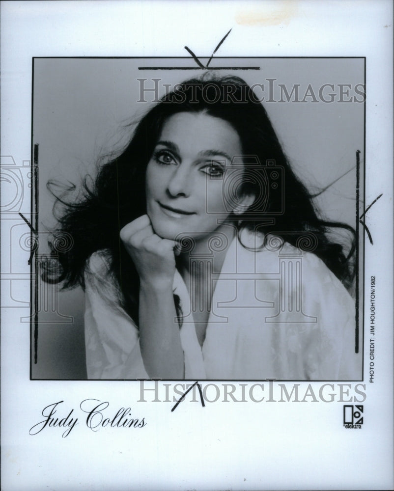 1982 Judy Collins American singer writer - Historic Images