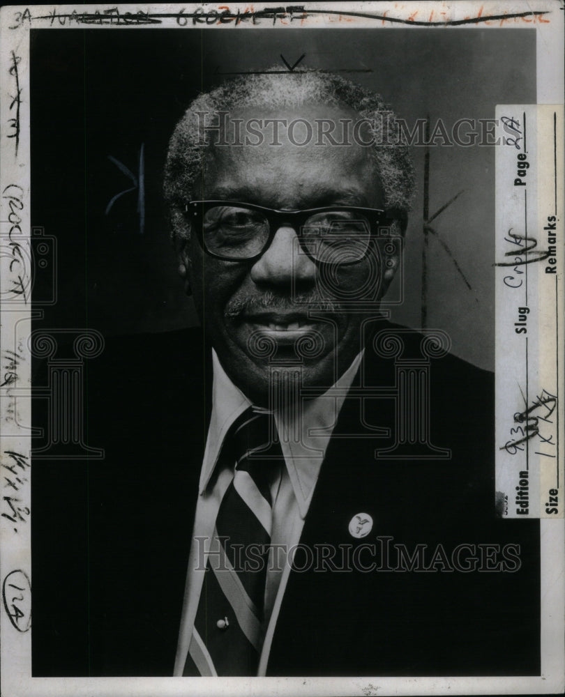 1983 George W.Crockett Jr American Attorney-Historic Images