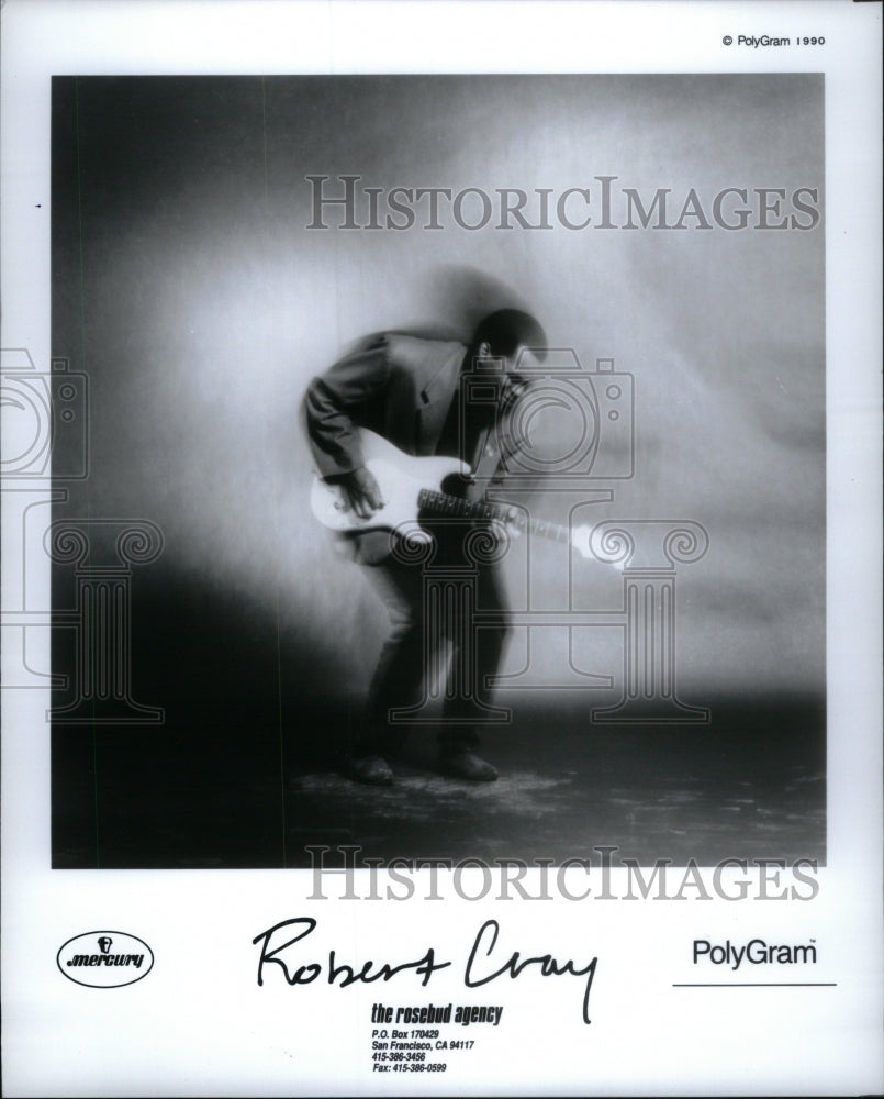 1992 Robert Cray Entertainer Guitarist Sing - Historic Images