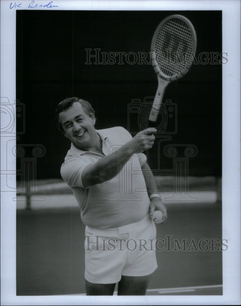 1982 Press Photo Tennis Player And Coach Vic Braden - RRU62889 - Historic Images