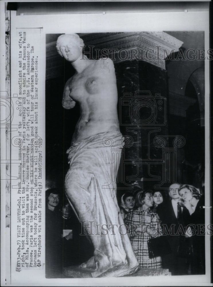 1969 Venus de Milo Louvre Museum France - Historic Images