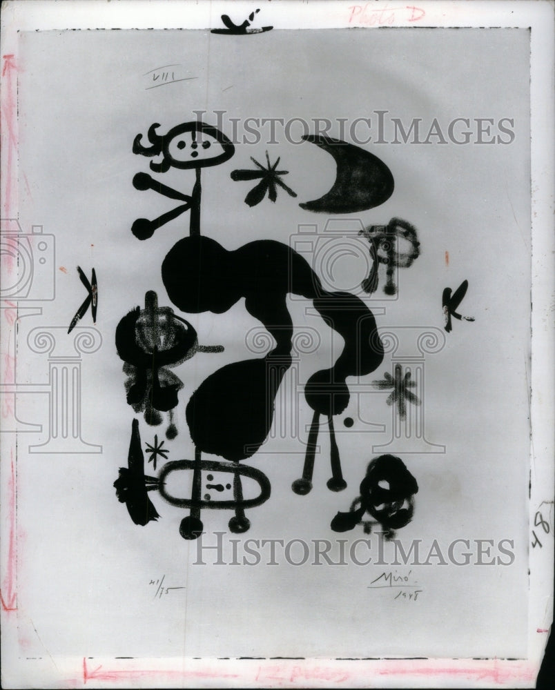 1974 Joan Miro - Historic Images