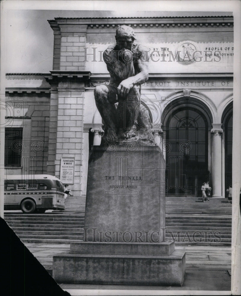 1950 Press Photo Auguste Rodin French Sculptor Artwork - RRU63147 - Historic Images