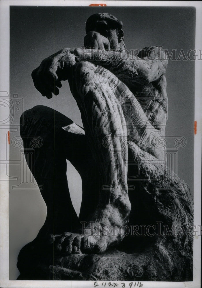 1922 Press Photo Augute Nadiw Art Sculpture Painter - RRU63149 - Historic Images
