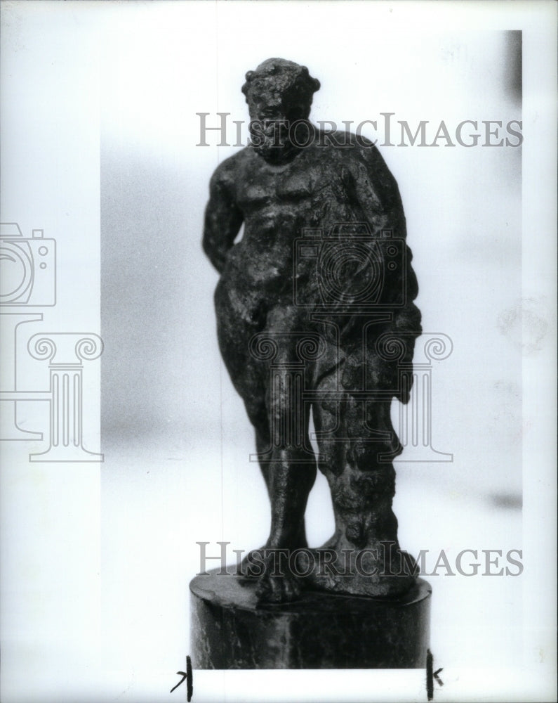 1990 Art Bronze Hercules Roman Century - Historic Images