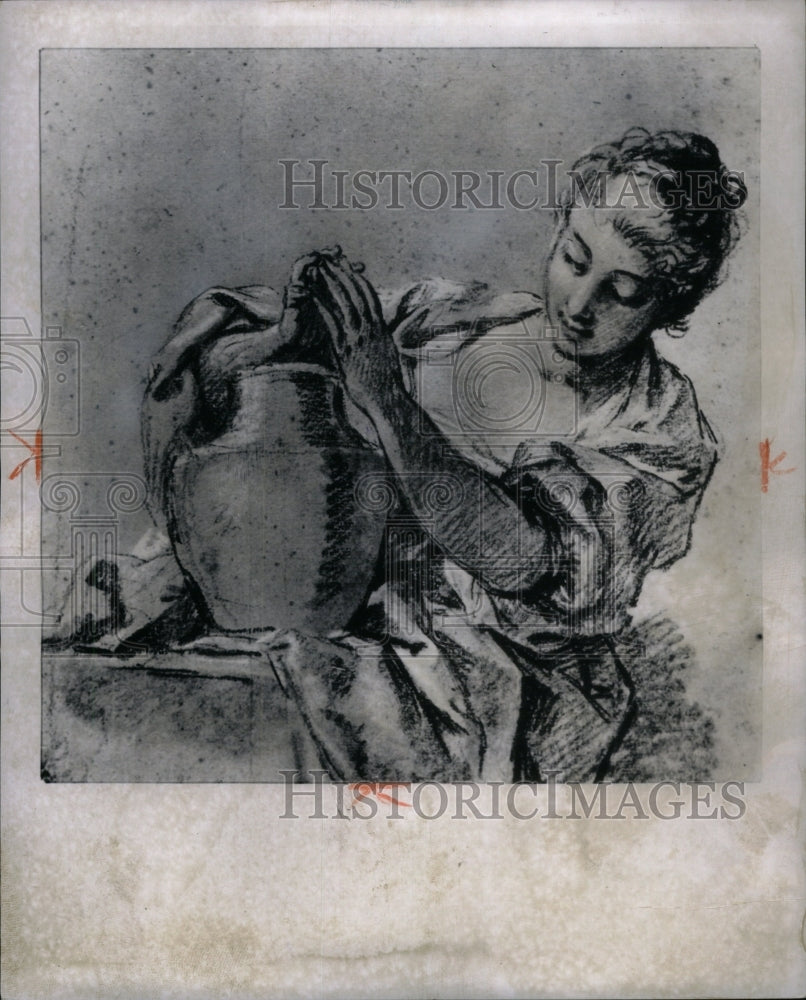 1964, Francois Boucher&#39;s Drawing - RRU63241 - Historic Images