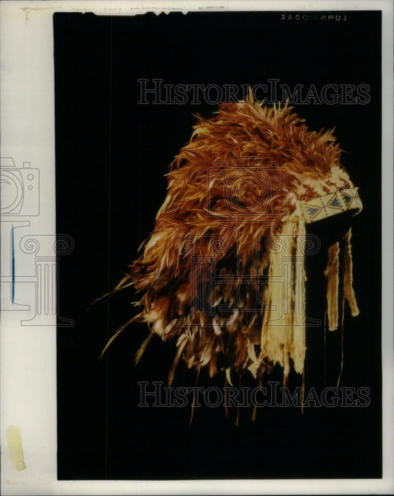 1992, Indian Headress - RRU63259 - Historic Images