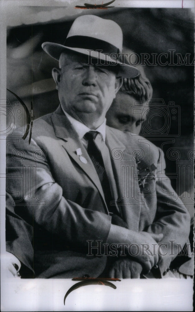 1964 Press Photo Soviet Premier Nikita Khrushchev - RRU63323 - Historic Images