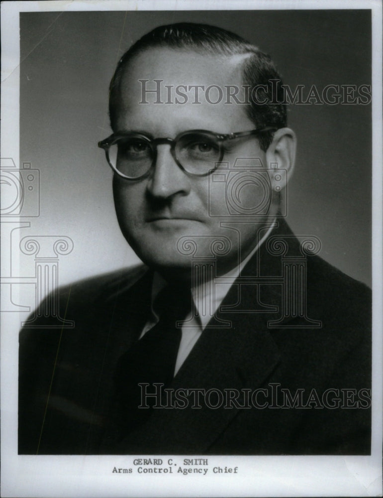 1969 Press Photo Gerard C. Smith Arms Control Chief - RRU63403 - Historic Images