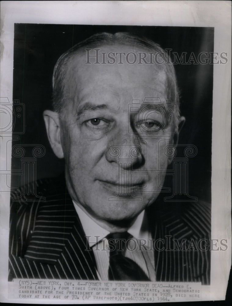 1944 Alfred Smith Governor New York State-Historic Images