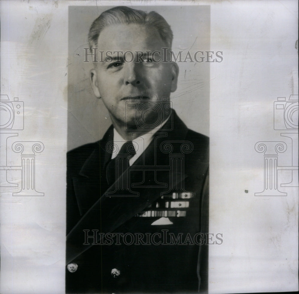 1950 Press Photo Rear Admiral Allen E. Smith U.S. Navy - RRU63821 - Historic Images