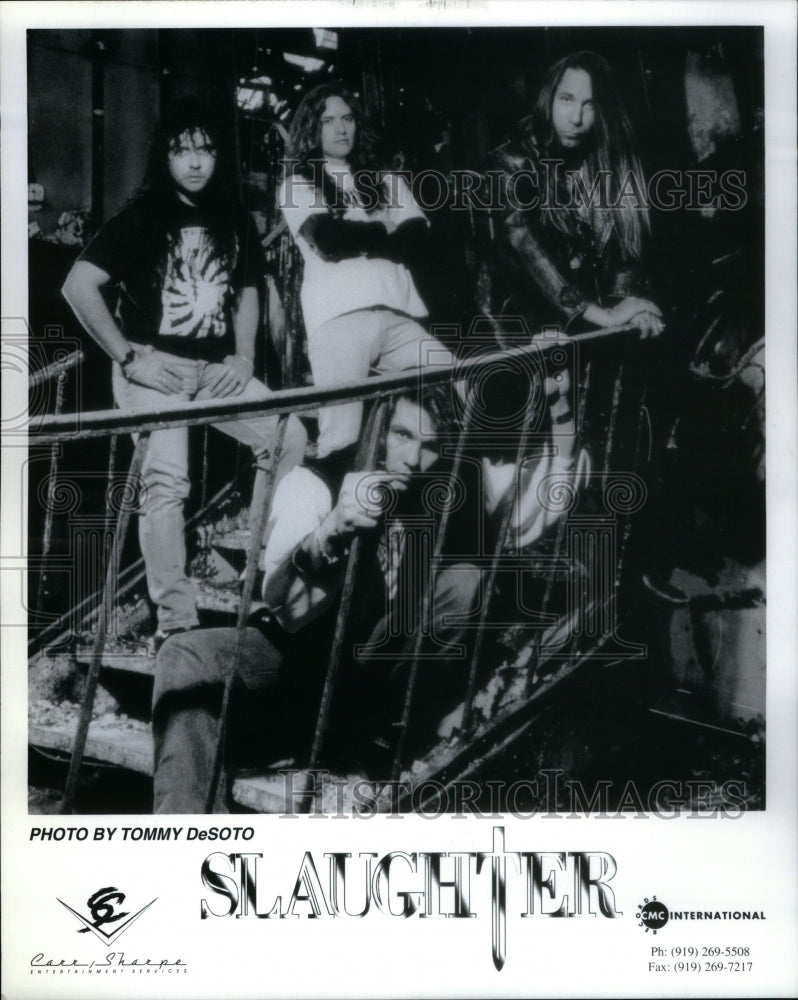 1995 Slaughter American Metal Band Mark  - Historic Images