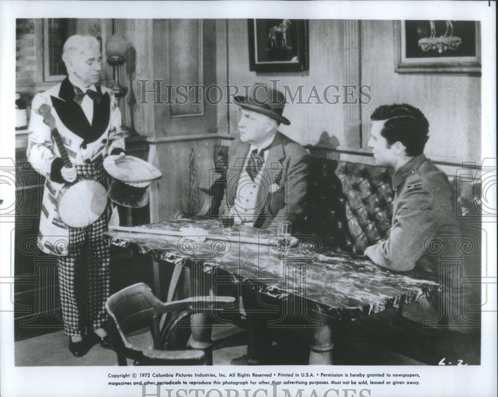 1973 Charlie Chaplin Nigel Bruce comedian  - Historic Images