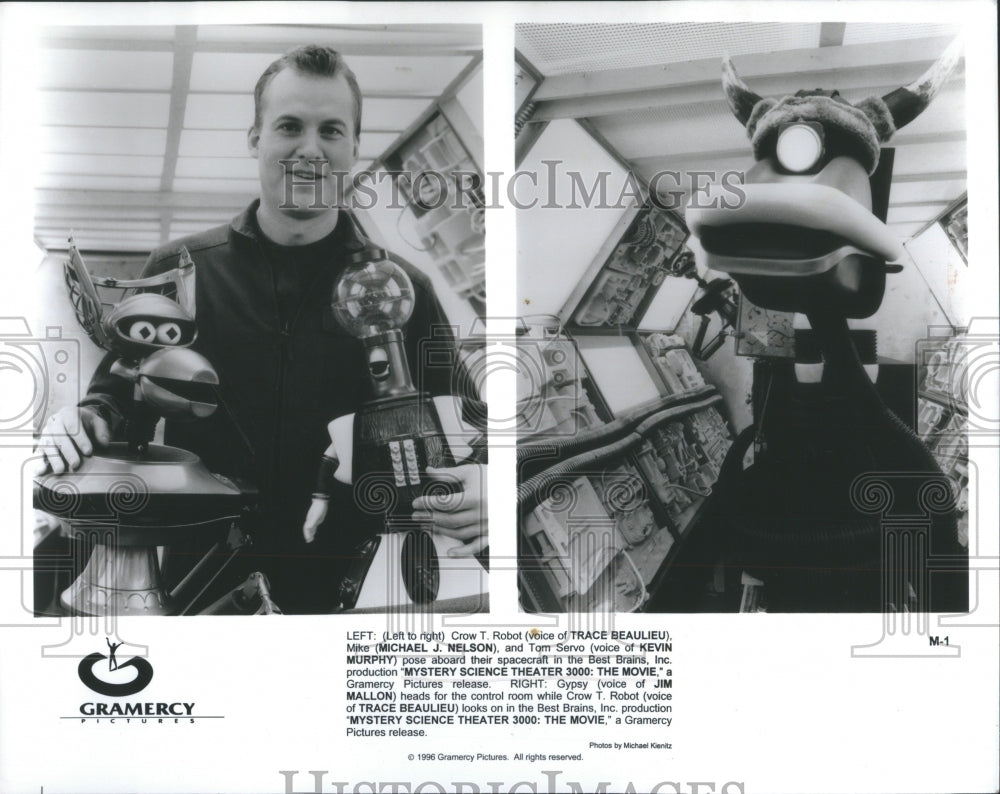 1996, Crow T. Robot and Michael J. Nelson - RRU64215 - Historic Images