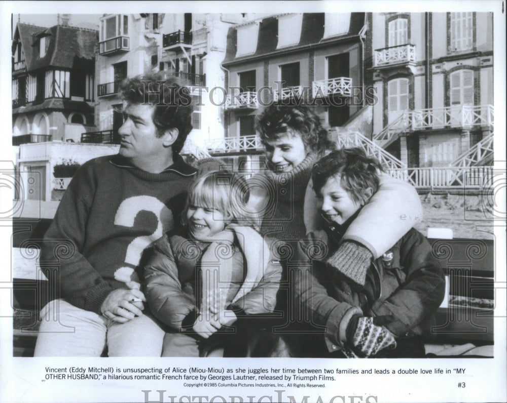 1985 Eddy Mitchell Miou-Miou Other Husband - Historic Images