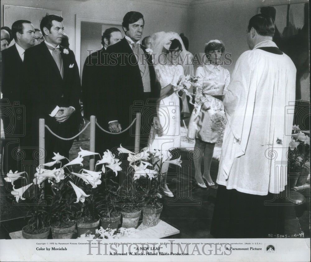 1971 Actors Walter Matthau And Elaine May - Historic Images