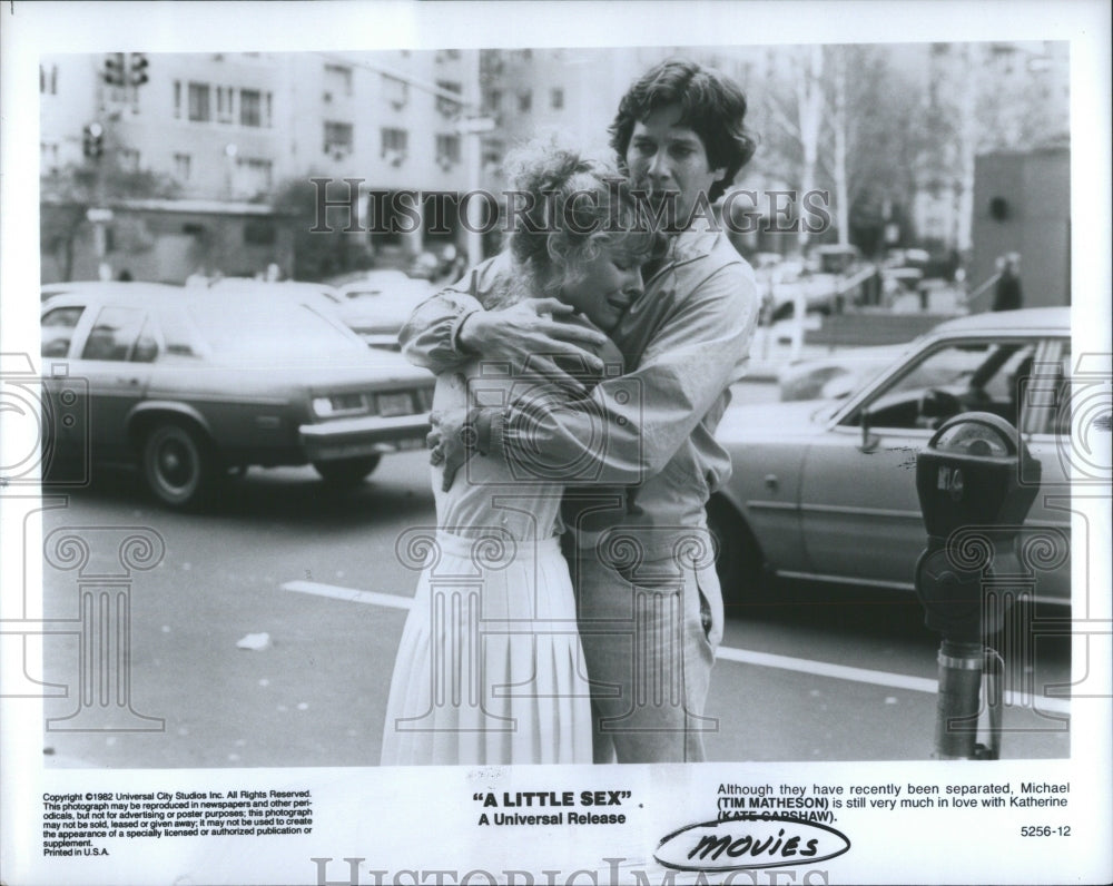 1982 Press Photo Kate Capshaw Time Matheson Little Sex