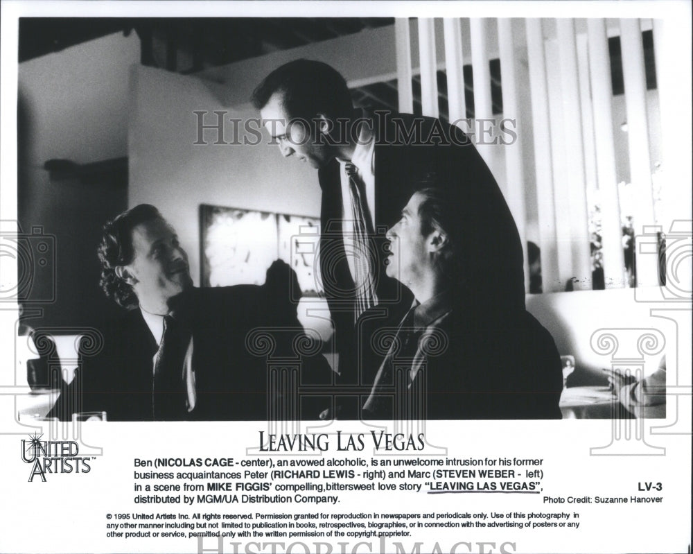 1995 Press Photo Scene From &quot;Leaving Las Vegas&quot; - RRU64861 - Historic Images