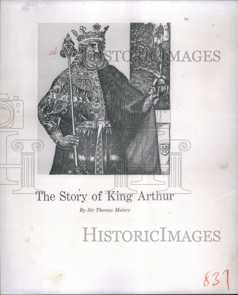 1959 The Story Of Britain&#39;s King Arthur - Historic Images