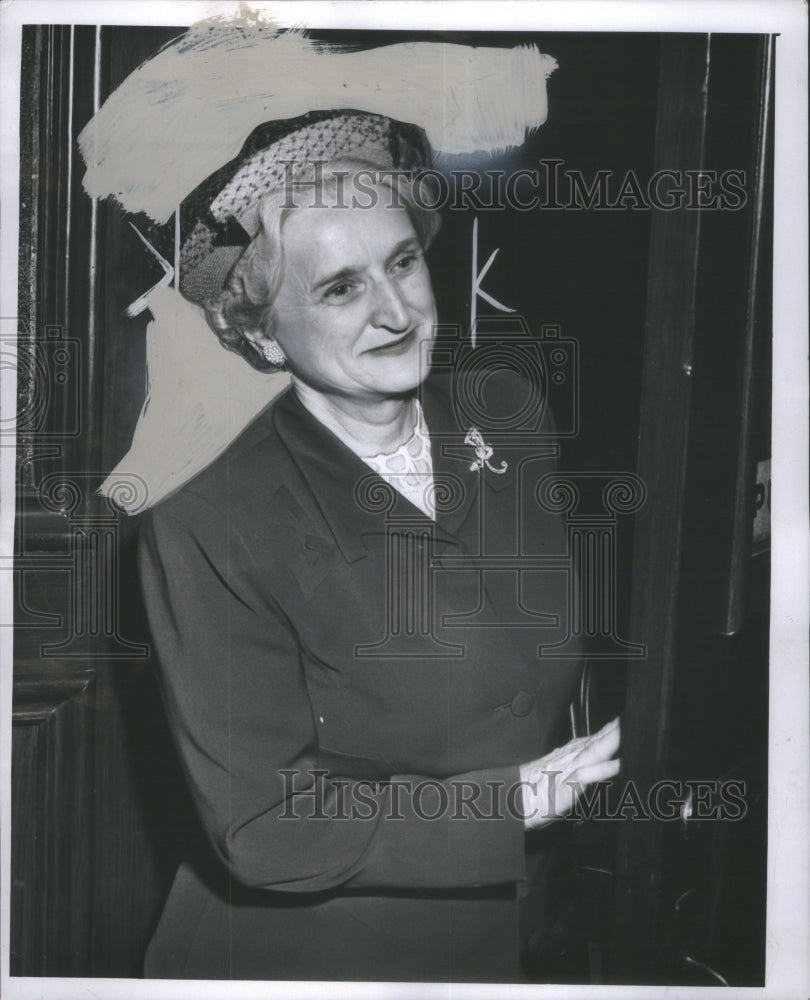 1951 Det Council Candidate Mrs Lola Hanavan-Historic Images