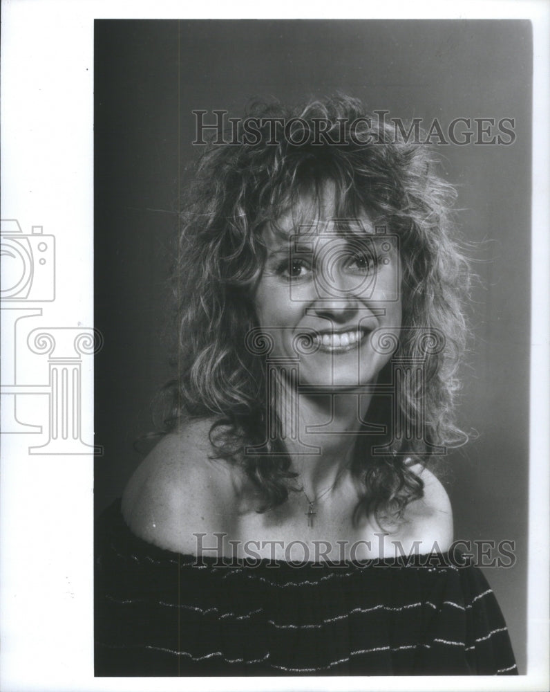 1985 Press Photo Ginger Meyers Actress - Historic Images