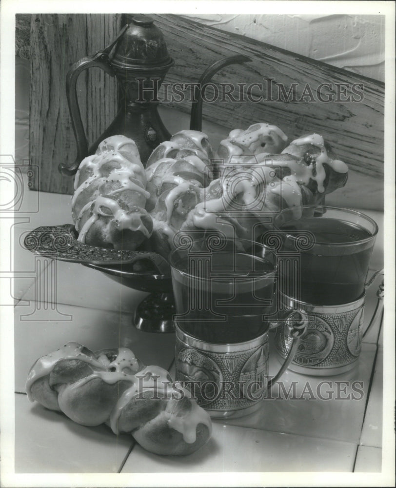 Sweet Barches Traditional Jewish Challah-Historic Images