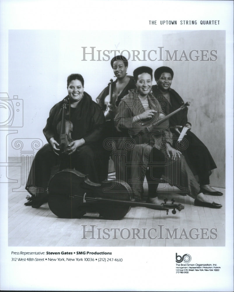 1993 Press Photo Uptown String Quartet - RRU66061 - Historic Images