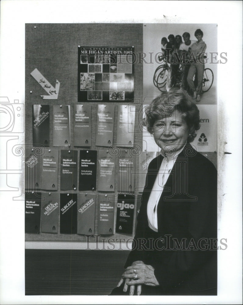 1984, Publicist Margot Ott - RRU66165 - Historic Images