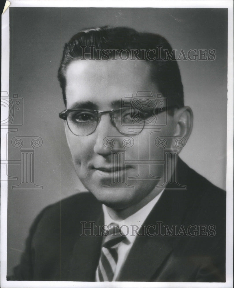 1960 Dr.Lawrence E.Saddler Psychologist USA-Historic Images