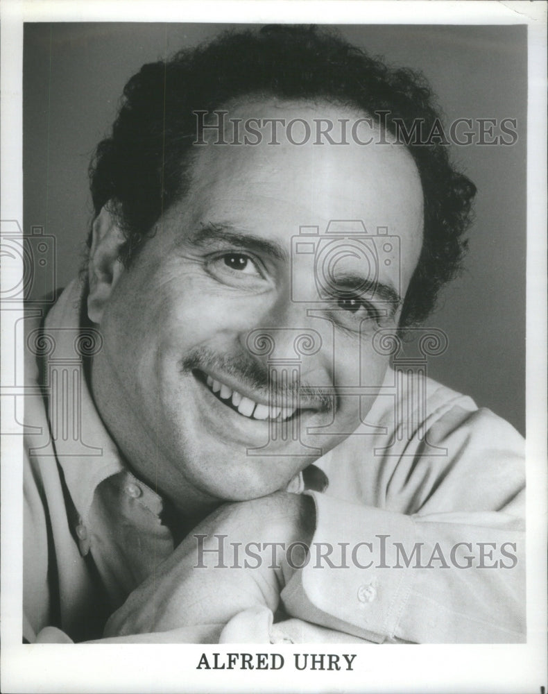 1989 Alfred Uhry American Playwright Writer - Historic Images