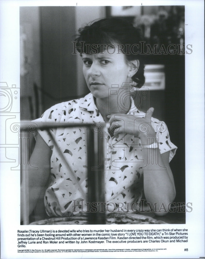 1990 Press Photo Tracey Ullman (Actress) - RRU66337 - Historic Images