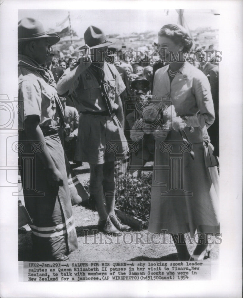 1954 Queen Elizabeth II Visits New Zealand  - Historic Images