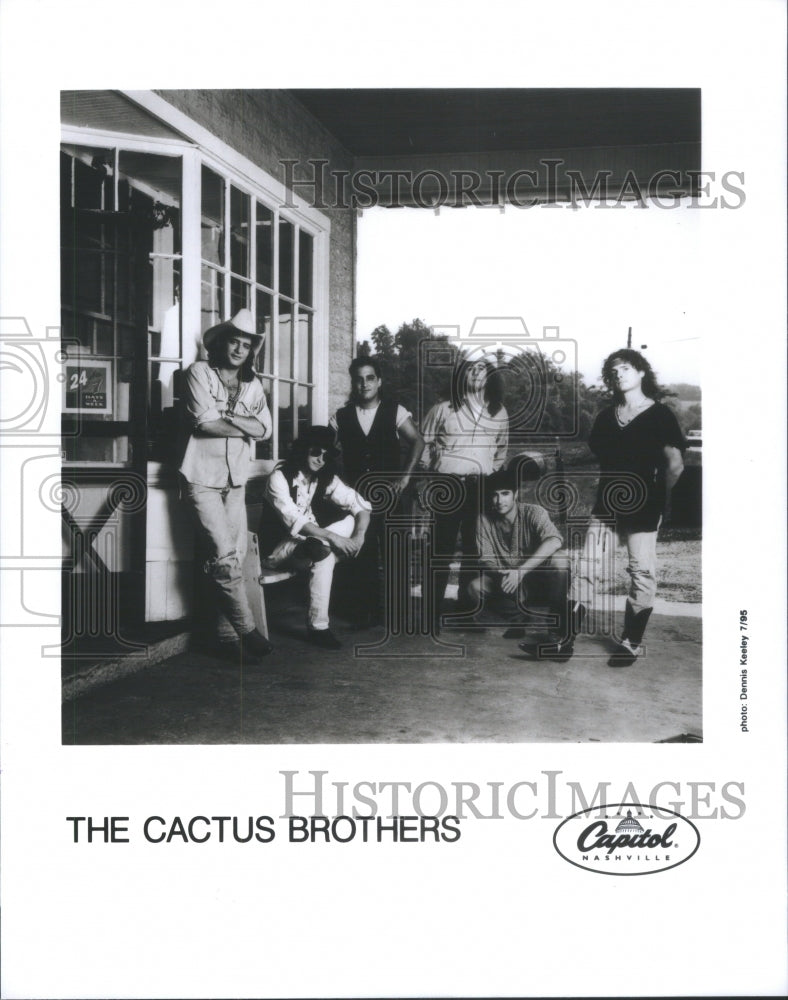 1995 The Cactus Brothers Musician - Historic Images