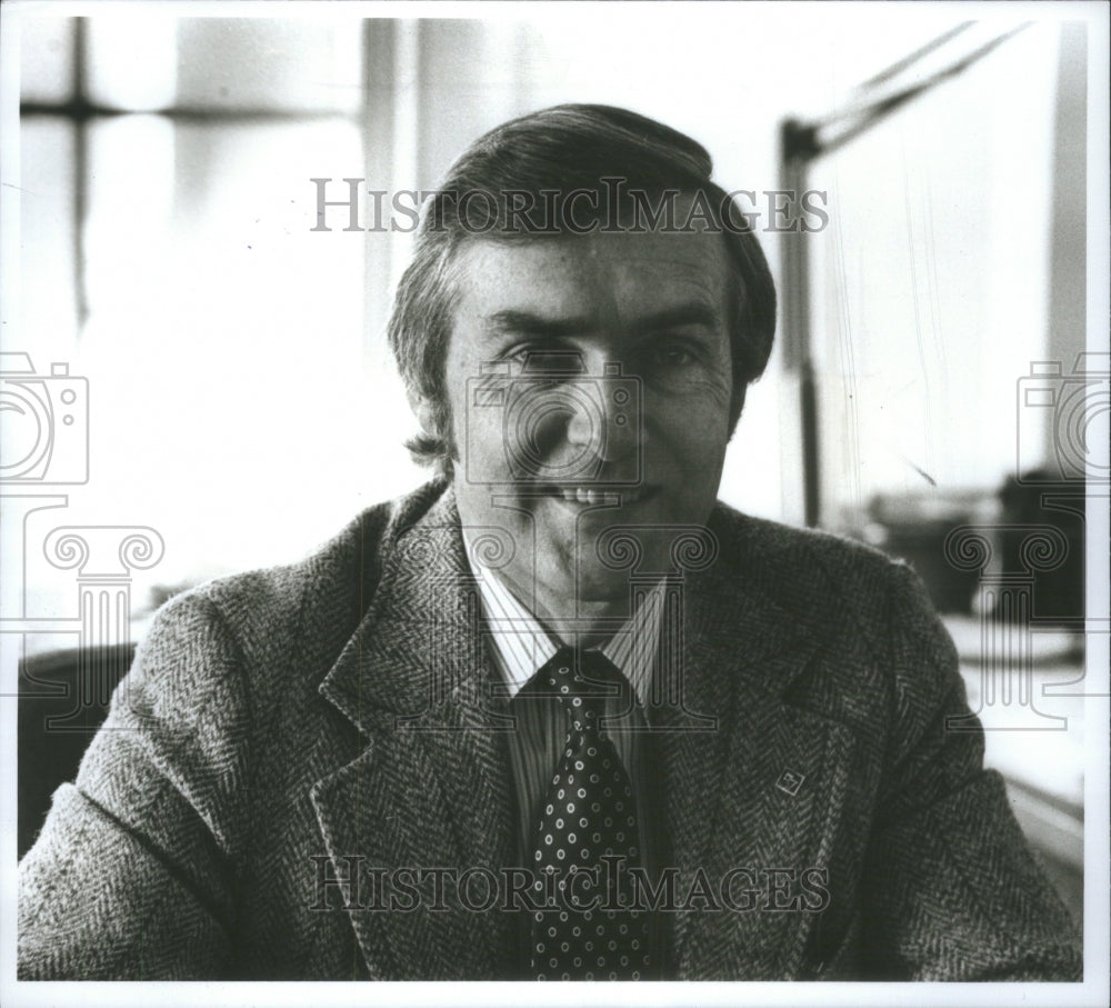 1979 John Caldwell Broadcaster - Historic Images