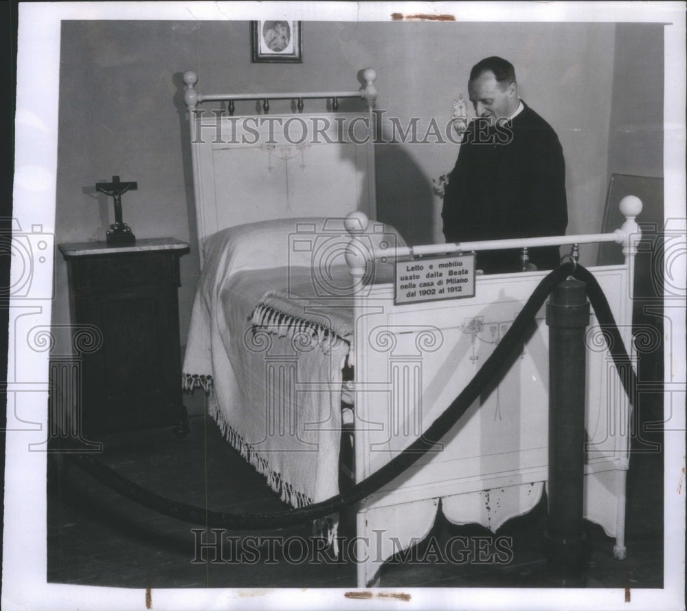 1946 Press Photo Birthplace of America&#39;s First Saint - Historic Images