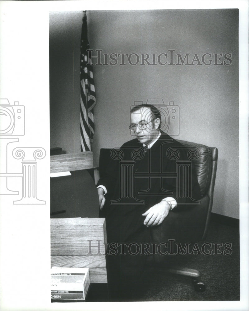 1983 Judge James Bench Birmingham Hand - Historic Images